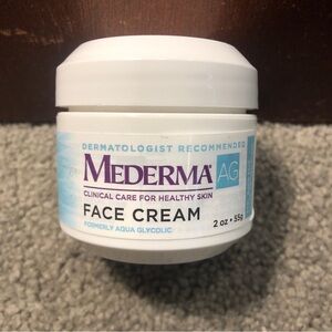 Mederma AG Aqua Glycolic Face Cream, Removes Dead Skin Cells, 2oz